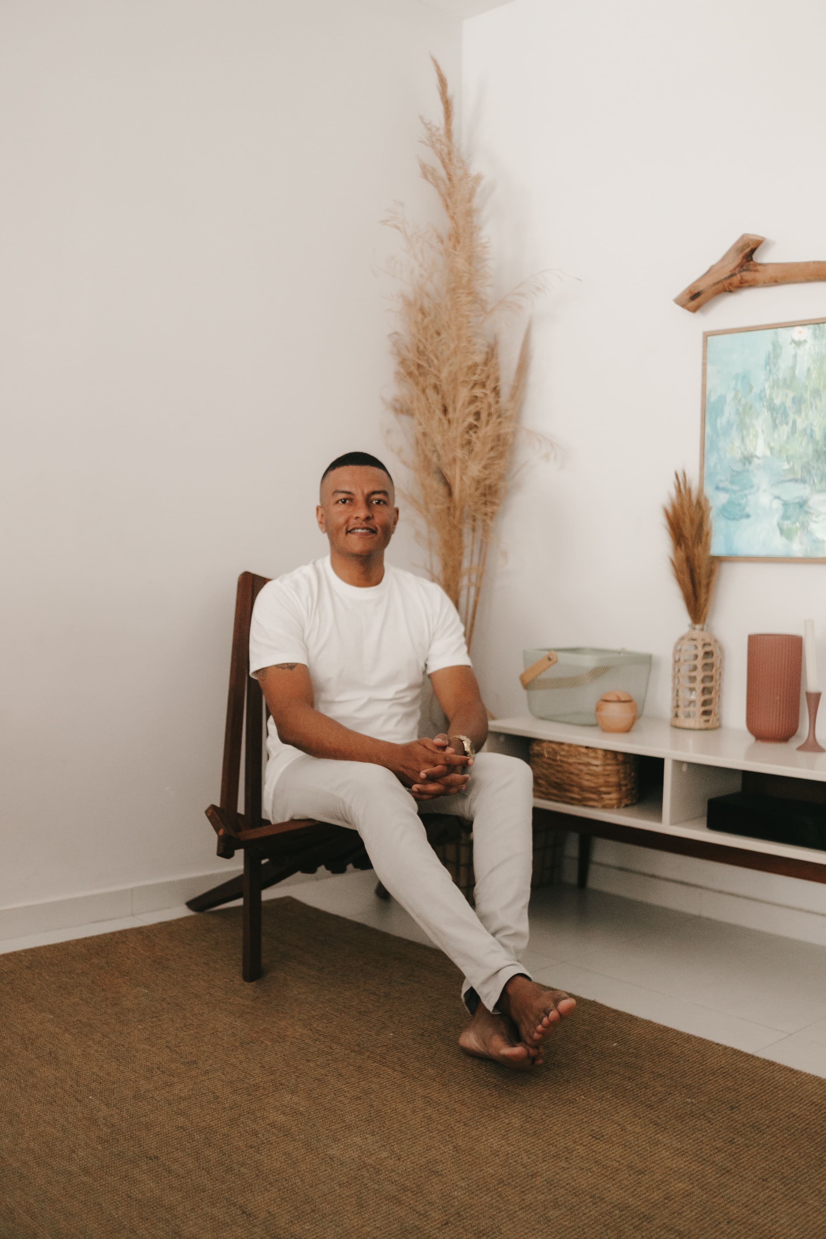 Foto de detalhe do consultório do Dr. Tiago Gomes